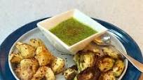Air-Fried Vegetables with Dijon Gremolata Sauce Air-Fried Vegetables with Dijon Gremolata Sauce