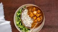 Paneer Tikka Masala with Basmati Rice and Quick Pickled Cucumbers Paneer Tikka Masala with Basmati Rice and Quick Pickled Cucumbers