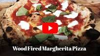 Wood Fired Margherita Pizza at Pizza Academy Wood Fired Margherita Pizza at Pizza Academy