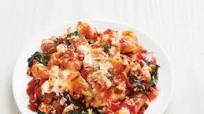 Baked Rigatoni with Swiss Chard and Sausage Baked Rigatoni with Swiss Chard and Sausage