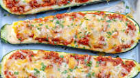 Low Carb Zucchini Lasagna Boats Low Carb Zucchini Lasagna Boats