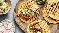 Shrimp Tacos with Cilantro-Lime Slaw Shrimp Tacos with Cilantro-Lime Slaw