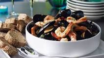 Seafood in garlic butter Seafood in garlic butter