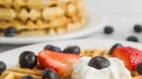 The Best Cinnamon Belgian Waffles The Best Cinnamon Belgian Waffles