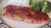 Ginger-Teriyaki Glazed Salmon Ginger-Teriyaki Glazed Salmon