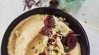 Authentic Arabic Hummus with Toppings (حمص مع خرشوف وزيتون) Authentic Arabic Hummus with Toppings (حمص مع خرشوف وزيتون)