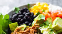 Pulled Pork Burrito Bowls Pulled Pork Burrito Bowls