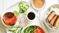 Pork Belly Bahn Mi Bowl with Pickled Carrots Pork Belly Bahn Mi Bowl with Pickled Carrots