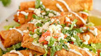 Spicy Chicken Taquitos (Baked or Fried) Spicy Chicken Taquitos (Baked or Fried)