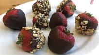 Quick, Low Carb Chocolate covered strawberries Quick, Low Carb Chocolate covered strawberries