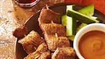 Chinese Five Spice Marinated Pork Satay Chinese Five Spice Marinated Pork Satay