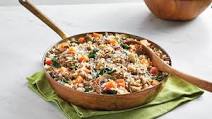 One-Skillet Ground Pork with Mushrooms & Rice One-Skillet Ground Pork with Mushrooms & Rice