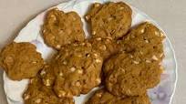 White Chocolate Pumpkin Cookies White Chocolate Pumpkin Cookies