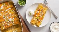 Green Chili Roasted Turkey Enchiladas Green Chili Roasted Turkey Enchiladas