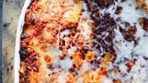 Ziti al Forno-Baked Ziti with Meat sauce Ziti al Forno-Baked Ziti with Meat sauce