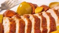 Roast Pork Loin With Sweet Potatoes and Apples Roast Pork Loin With Sweet Potatoes and Apples