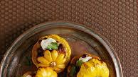 Stuffed Patty Pan Squashes Stuffed Patty Pan Squashes