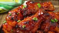 Slow Cooker Sweet and Spicy Barbecue Wings Slow Cooker Sweet and Spicy Barbecue Wings
