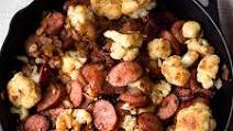 Kielbasa and Cauliflower Stir Fry Kielbasa and Cauliflower Stir Fry