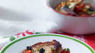 Pork chops with spiced baked beans Pork chops with spiced baked beans