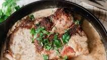 Pork Steaks With Onion Gravy Pork Steaks With Onion Gravy