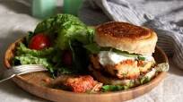 Salmon Burgers With Tzatziki Special Sauce Salmon Burgers With Tzatziki Special Sauce