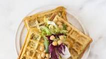Savory Chickpea and Curry Waffles Savory Chickpea and Curry Waffles