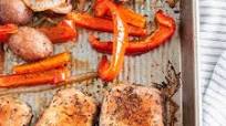 Sheet Pan Pork Chops and Vegetables Sheet Pan Pork Chops and Vegetables