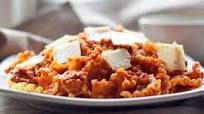 Pasta with Spicy Sausage Ragu Pasta with Spicy Sausage Ragu