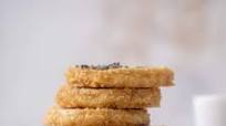White Chocolate Lavender Shortbread White Chocolate Lavender Shortbread