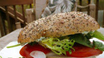 Smoked Turkey Sandwich with Spanakopita Smoked Turkey Sandwich with Spanakopita