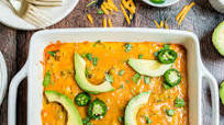 Keto Chicken Enchilada Casserole Keto Chicken Enchilada Casserole