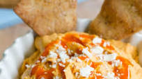 Creamy Buffalo Hummus Creamy Buffalo Hummus