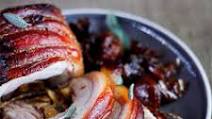 Stuffed Pork Belly roast with Apples & Sage Stuffed Pork Belly roast with Apples & Sage
