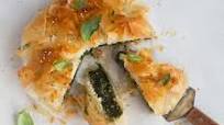 Pastel de Espinacas y Queso Feta Griego, Spanakopita Pastel de Espinacas y Queso Feta Griego, Spanakopita