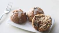 Eggless Hot Cross Buns Eggless Hot Cross Buns