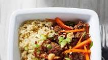 Asian Beef, Vegetable, and Quinoa Bowls Asian Beef, Vegetable, and Quinoa Bowls