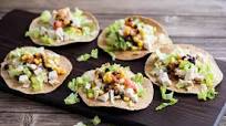 Tostadas De Ensalada De Pollo Tostadas De Ensalada De Pollo