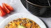 Air fryer breakfast frittata Air fryer breakfast frittata