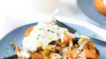 Egg in a hole with Salmon and Spicy Tartar Sauce Egg in a hole with Salmon and Spicy Tartar Sauce