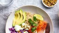 Slow Cooker Salmon Bowls Slow Cooker Salmon Bowls