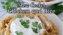 Slow Cooker Chicken and Rice Slow Cooker Chicken and Rice