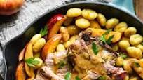 Skillet Pork Chops with Apple Gnocchi Sauté Skillet Pork Chops with Apple Gnocchi Sauté