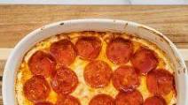 Easy Cheesy Pepperoni Pizza Dip Easy Cheesy Pepperoni Pizza Dip