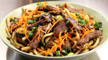 Korean Beef Udon Noodles Korean Beef Udon Noodles