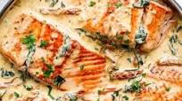 Creamy Garlic Butter Tuscan Salmon Creamy Garlic Butter Tuscan Salmon
