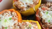 Slow cooker turkey stuffed peppers Slow cooker turkey stuffed peppers