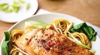 Quick One-Pot Salmon and Noodles Quick One-Pot Salmon and Noodles
