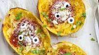 Homemade Spooky Spaghetti Squash Homemade Spooky Spaghetti Squash