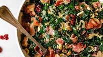 Quick Collard Greens with Bacon Quick Collard Greens with Bacon